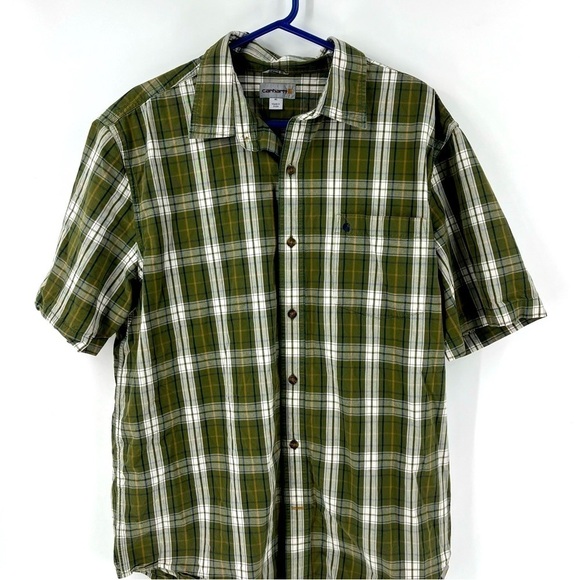 Carhartt ShortSleeve button down shirt - Picture 1 of 4